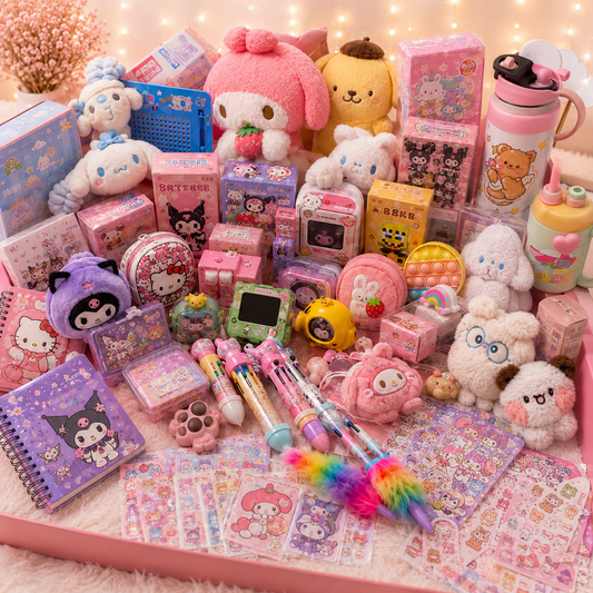 🎀✨ Sanrio ir Cute Scoop – Premium Mix Mystery Box