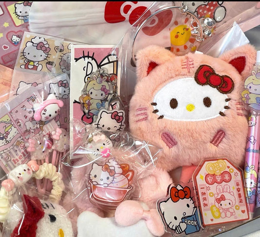 Hello Kitty Kawaii Gift Bundle - Ultimate Pink Collection
