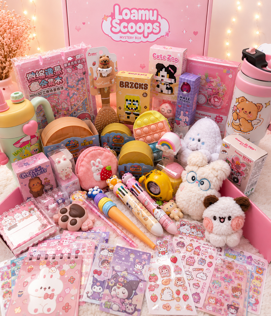💕 Cute Scoop – Premium Kawaii Mystery Box