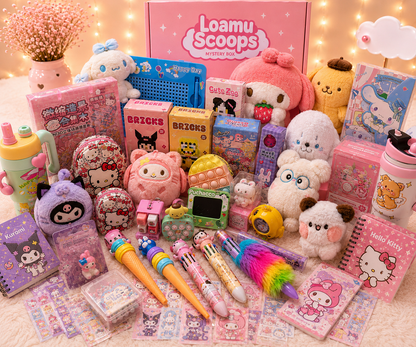 🎀✨ Sanrio ir Cute Scoop – Premium Mix Mystery Box