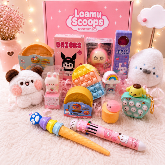 🎀✨ Sanrio ir Cute Scoop – Premium Mix Mystery Box