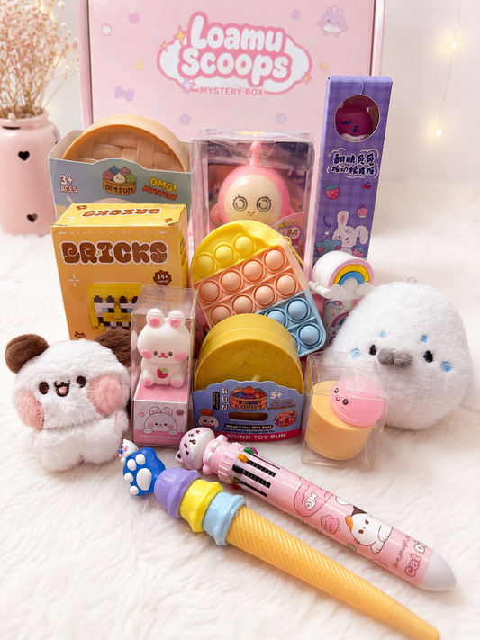 💕 Cute Scoop – Premium Kawaii Mystery Box