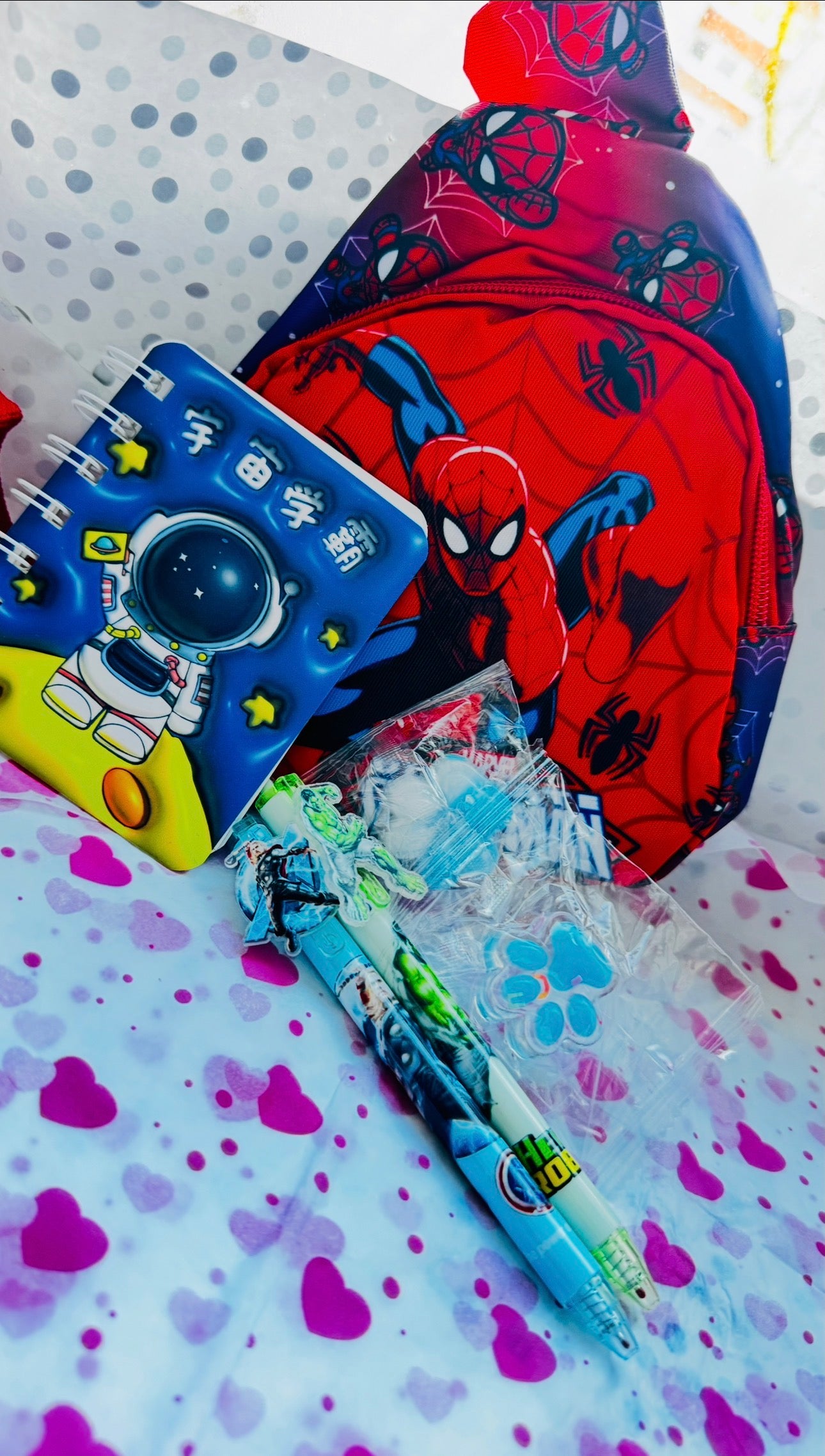 Spider-Man Stationery Bundle - Superhero Adventure Set