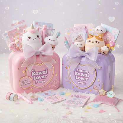 💕 Cute Scoop - Premium Kawaii Mystery Box