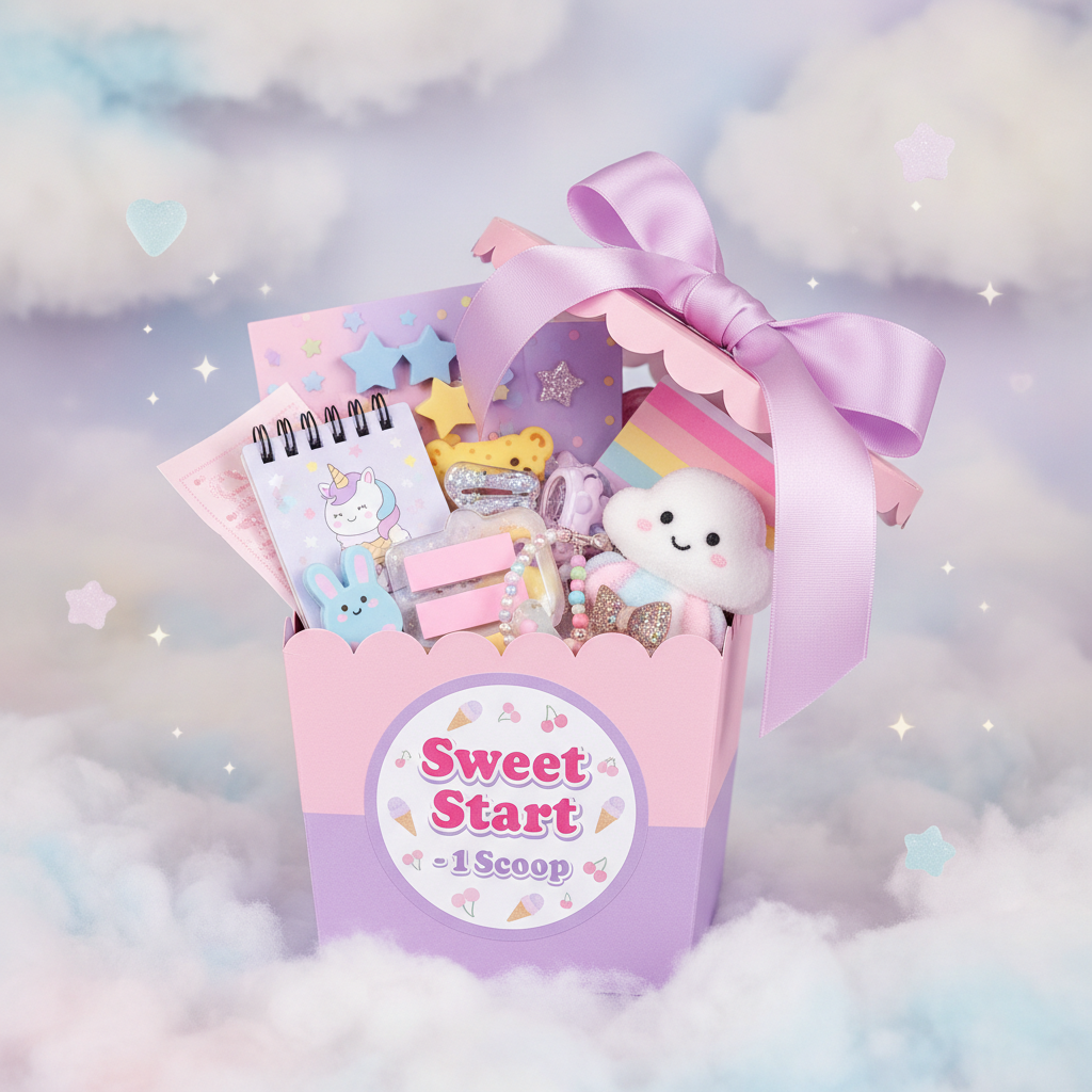💕 Cute Scoop - Premium Kawaii Mystery Box