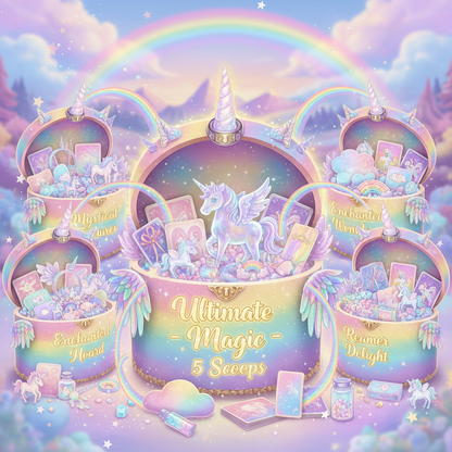 🦄 Unicorn Scoop - Premium Magical Mystery Box