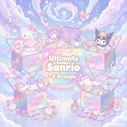 🎀 Anime Sanrio Scoop - Premium Mystery Box